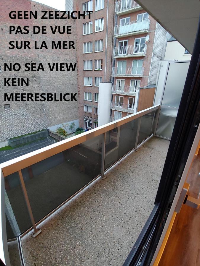Studio Center Of Ostend W/Parking & South Terrace Appartement Buitenkant foto