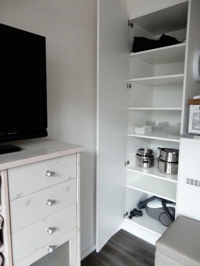 Studio Center Of Ostend W/Parking & South Terrace Appartement Buitenkant foto